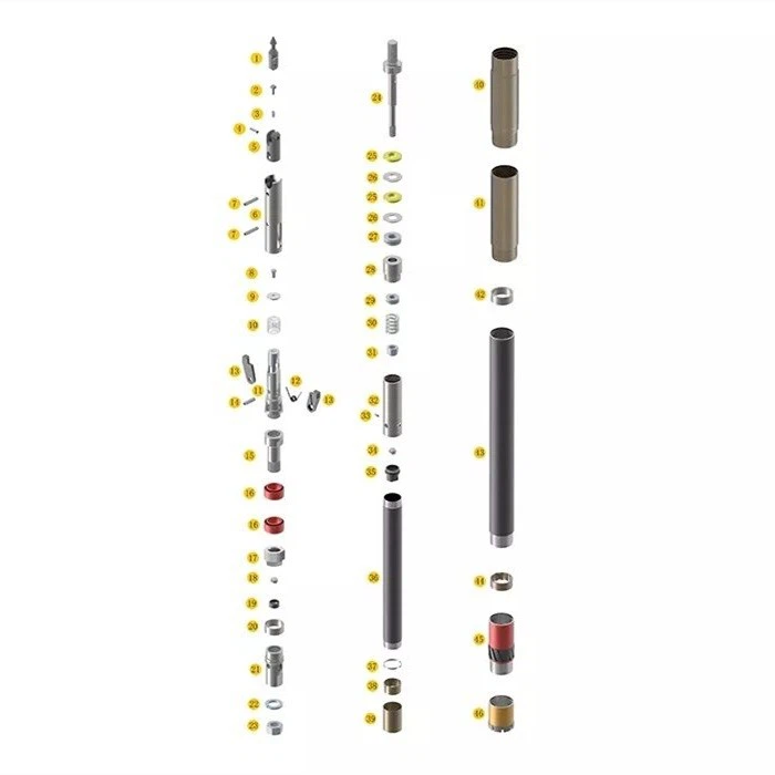 Double Tube Core Barrel BQU NQU HQU